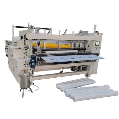 중국 초고속 230m/min 화장실 튜브 페이퍼 / Maxi Roll Rewinding Machine 판매용