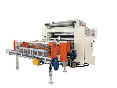 China Fully Automatic Facial Tissue Paper Folding Machine With Half Fold Transfer Device for sale