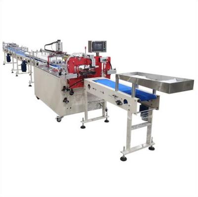 China Semi Automatic 8/10/12 Rolls Small Toilet Roll Paper Packing And Sealing Machine Sale for sale