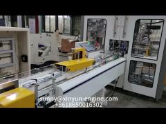 High speed soft bag facial tissue paper packing machine