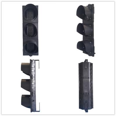 China Flip Door +Detachable Appearance 200MM Housing 3-Aspect Body Part Road Traffic Light Manufacturer for sale