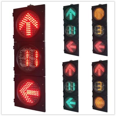 China Aspect 300MM 3-Aspect Flip Door +Detachable 2 Phase Arrow Ball Countdown Timer Road Traffic Light Maker for sale