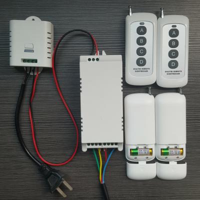 China Wireless Manual Interlock+Self-lock 4-Output Control Traffic Light Controller And Remoter for sale