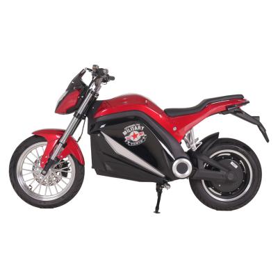 China Front Rear Disc Brakes Motor 2000W~8000W Lithium Battery High Power Unisex Electric Motorcycles for sale