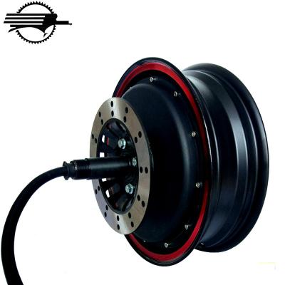 China Waterproof 12 Inch 5000W Single Axle Electric Car DC In Wheel Hub Motor for sale