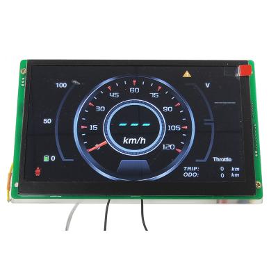 China BOX Protocal Available Warranty 18 Months BOX Protocal LCD Display Screena Digital Tachometer Speedometer For Cars for sale