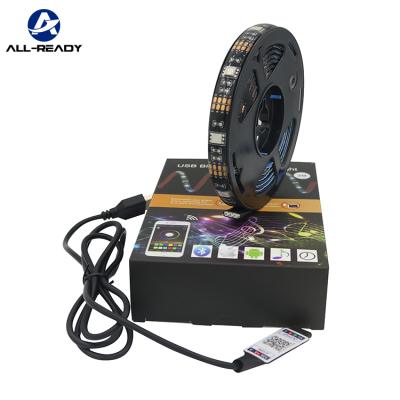 China C02 TV USB Indoor Magic Flexible Color Changing App Smart 5050 RGB Smart Waterproof Led Strip Lights for sale