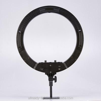 China Dual Power Supply Ring Light Ring Led Light Photography Led Ring Light For Studio Photography 19 inch for sale