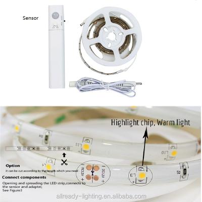 China Factory Direct Sale Hot Sale Battery Operated D.C.A. Led Battery Powered Motion Sensor Light D.C.A. Night Light for sale