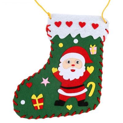 China Novelty Text Decoration Christmas Stocking Gift Breathable Funny Christmas Stocking Bags, Christmas Canvas Socks, Christmas Stocking Stuffers for sale