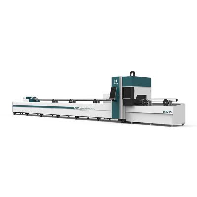 China Water Cooled Rotary CNC Cutting Metal Pipe Cutter Fiber Laser Round Tube Cutting Machine for sale