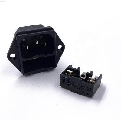 China Home Appliances & Consumer Electronics& Hot IEC JR-101-1F(N) 10A 250V Black AC SOCKET Mount Plug Medical Machine Sales Adapter for sale