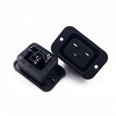 China Home Appliances & Consumer Electronics& IEC C19 Medical Industrial JEC Machine Outlet Plug Female Power Connector 16A 250V Insert Type for sale