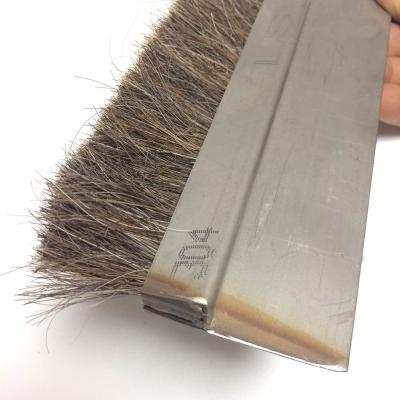 China Customized Horse Hair Washer Strip Cleaning Brush for sale