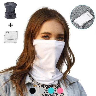 China Outdoor Lifestyle & Multifunctional Face Cover Cuff Adventure Neck Scarf Breathable Bandanas With Safety Filters for sale