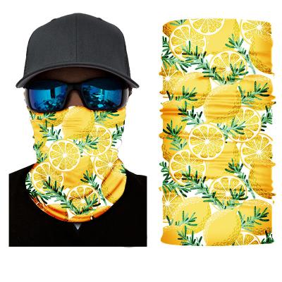 China Multifunctional Men Cooling Down With Check Pattern Printing Tubular Bandana for sale