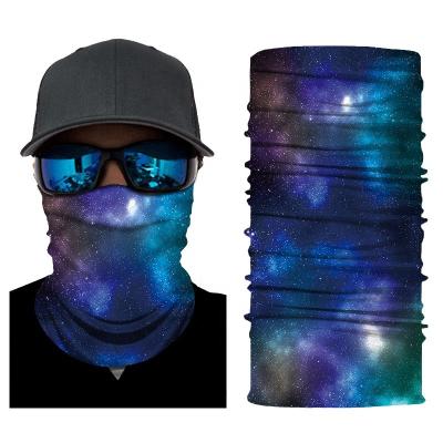 China Fashion Starry Sky Tube Scarf Face Magic Seamless Bandana for sale