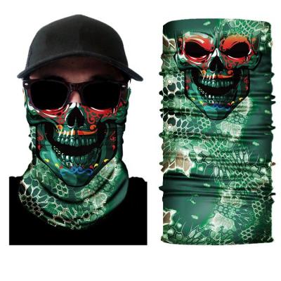 China Fashion Custom Silk Outer Tube Magic Seamless Bandana for sale