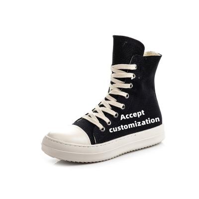 China Cushioning 2022 New Teenager Casual Shoes Lace Up Couples Platform Shoes Trendy Women's Fashion Custom Sneakers for sale