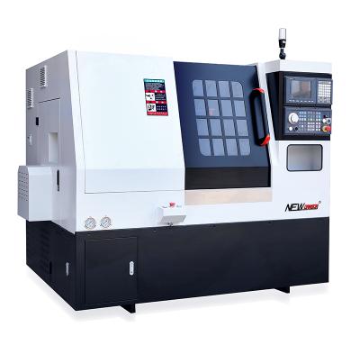 China Machinery Repairs Workshop Mini Slant Lathe Quickly Rotating Revolving Bed CNC Lathe TLK46 for sale