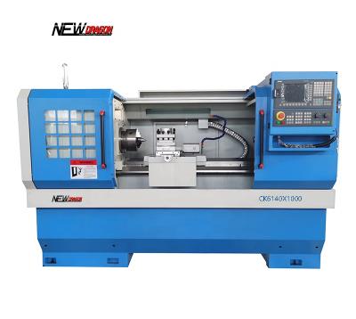 China Machinery Repair Shops Flat Bed CNC Lathe Machine Horinztonal CK6140 / CK6136 for sale