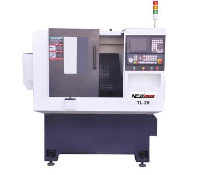 China Machinery Repair Shops Small Slant Bed CNC Lathe Mini CNC Lathe TLK20 20mm Capacity for sale