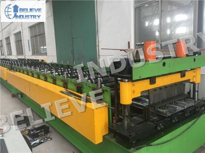 China High Speed Steel Deck Roll Forming Machine For Closed Floor Decks Producing for sale