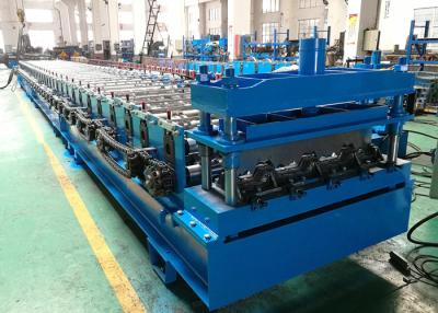 China Rollo galvanizado del CNC del acero que forma uso compuesto de la hoja del Decking del piso de la máquina en venta