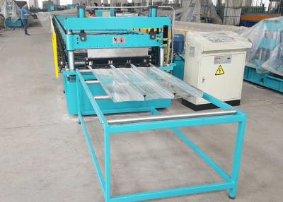 China Composite Floor Deck CNC Roll Forming Machine Closed Type Dovetail Profile Usage for sale