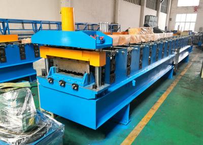 China Composite Steel Deck Roll Forming Machine , Galvanized Mild Metal Deck Roll Former for sale