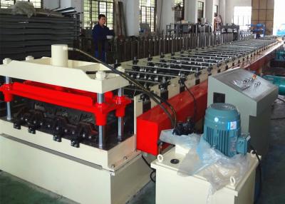 China 22KW Steel Deck Roll Forming Machine , Corrugated Metal Deck Forming Machine for sale