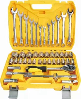 China Factory Direct Selling Muti-function 37 Pieces Combination Wrench Tool Kit Auto Repair for sale