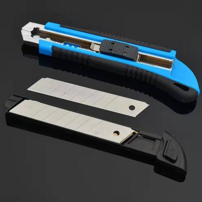 China Slide Open 18mm Width Knife Safety Cutter Service Factory Price With Good Quality for sale