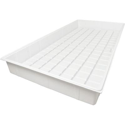 China PVC 4*6 Hydroponic Irrigation Tray Plant Tray ABS Plastic Growing Tray for sale