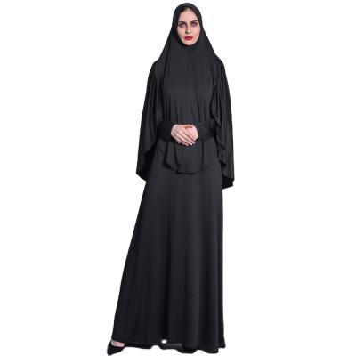 China High Quality Polyester Fabric Long Robe Kaftan Arabic Kaftan Robe Islamic Muslim Clothing Abaya Prayer Shawls for sale