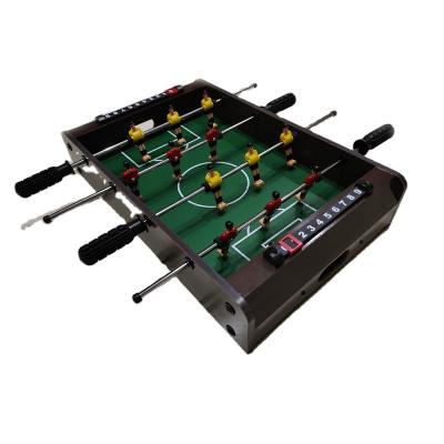 China WoodenMDF+ PVC factory direct sale mini football party table for kids foosball table for sale