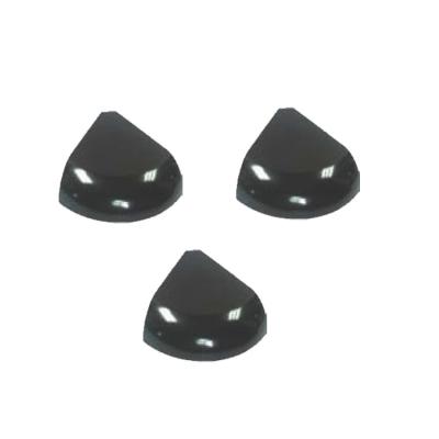 China Billiard table accessories plastic black black corner / snooker table small folded angle accessories WF-A093 for sale