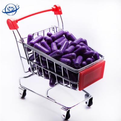 China 100% purple vegetable veggie veggie vegetarian HPMC api pharmaceuticals medicina empty hard capsules for sale