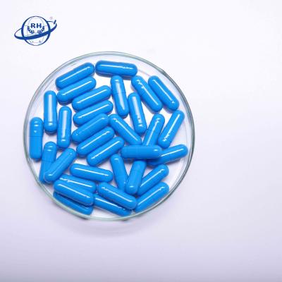 China Healthy Hot Sale All Blue Empty Hard Capsule Size 2 For Machine And Sleep for sale