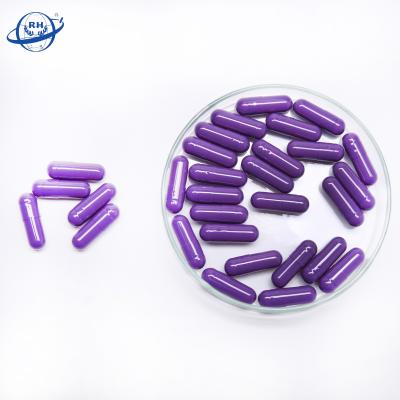 China 100% Bone Glue Good Prices Purple Hard Empty Capsules 4 for sale