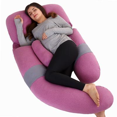 China Factory Price Full Body Pillow Therapy Pillow Maternity Pregnancy Bedding Pregnancy Pillow Lactation Pillow for sale