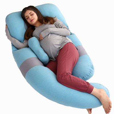 China The High Quality U-Shape Full Body Maternity Pillowbaby Tummy Body Pillow Therapy Pregnancy Pillow for sale