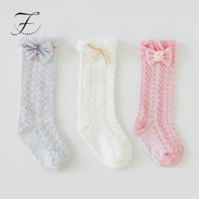 China Fiona Spring And Summer New QUICK DRY Design Anti-skid Mesh Breathable Baby Stockings Lovely Baby Toddler Floor Socks for sale