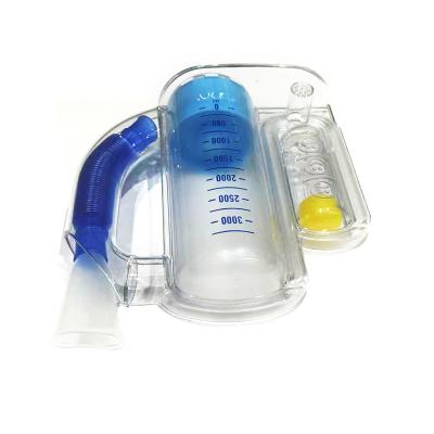 China Lung Trainer Surgery Recovery Breath Trainer 3000ml Respiratory Breathing Medicine Program Low Resistance Pulmonary Function Test for sale