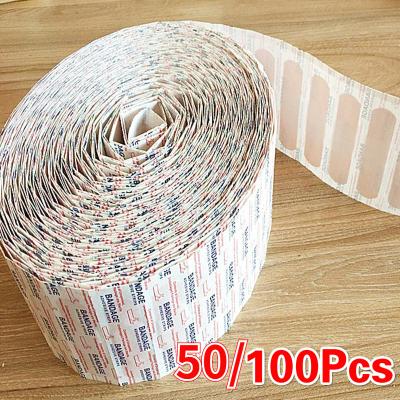 China Self Adhesive Tape Aids First Aid Waterproof Breathable Bandage Tape Sticker Hemostasis Wound Adhesive Plaster Pad Medical Gauze for sale