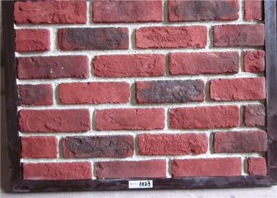 China Solid Faux Exterior Brick For Mall / Hotel Enviromentall Friendly for sale