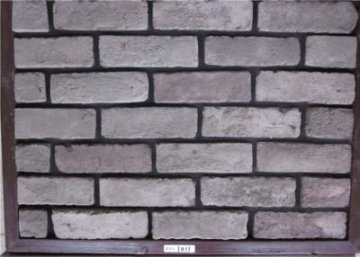 China Frost Resistance Gray Artificial Faux Exterior Brick For Wall Decoration for sale