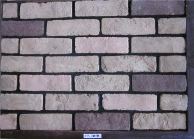 China Gray Artificial Faux Exterior Brick For Wall Decoration for sale