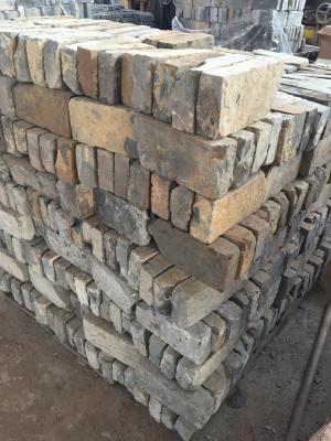 China Big Fireproof Reclaimed Brick Wall , Old World Brick Veneer For Wall Decoration 230*110*50mm for sale