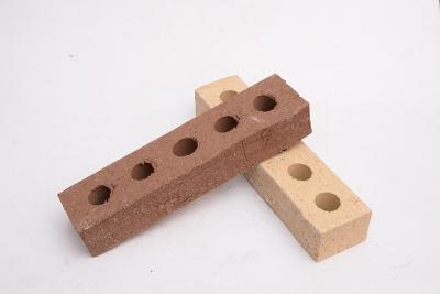 China Long Size Hollow Clay Blocks Building Wall With Special Rustic Types for sale